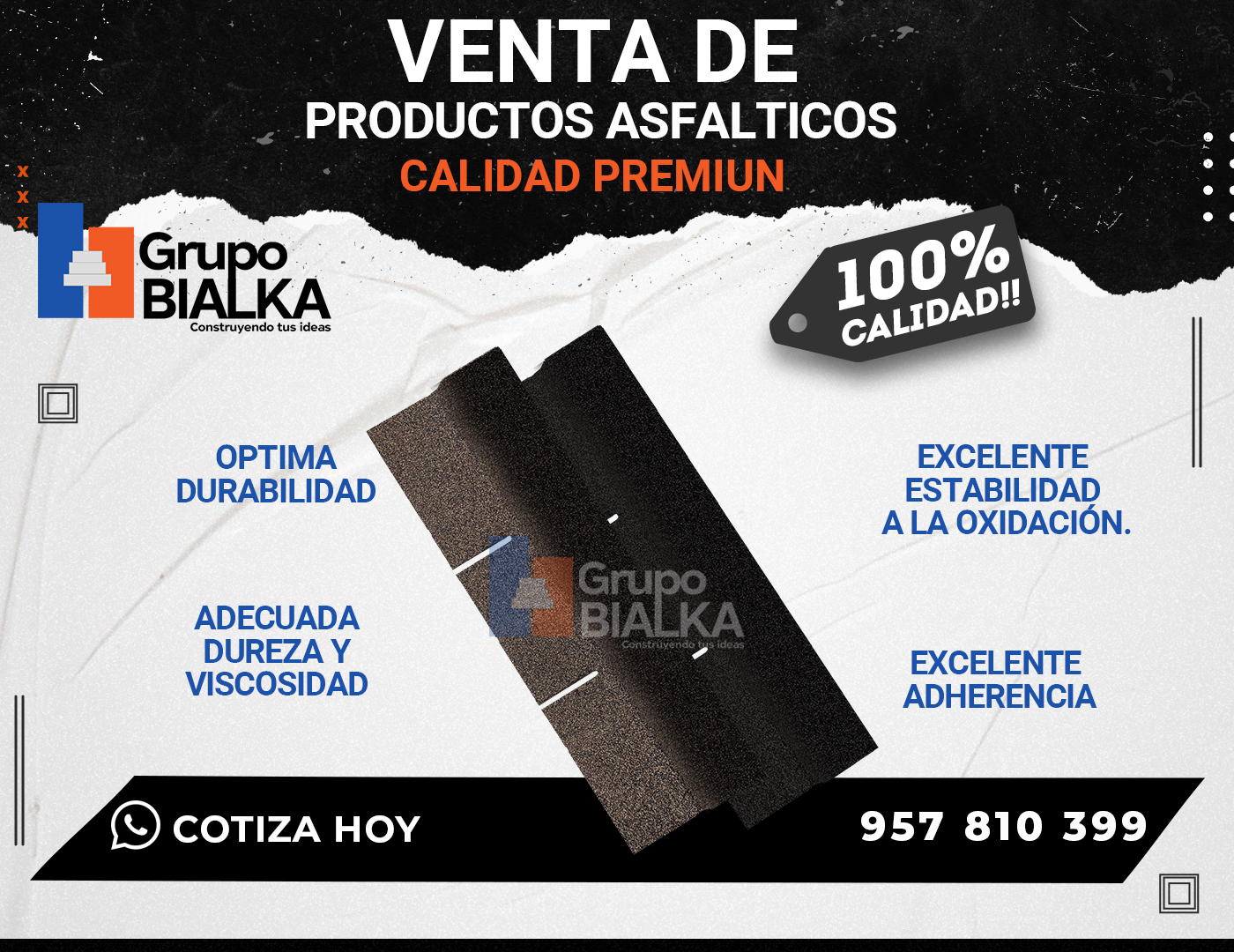 venta de teja asfaltica